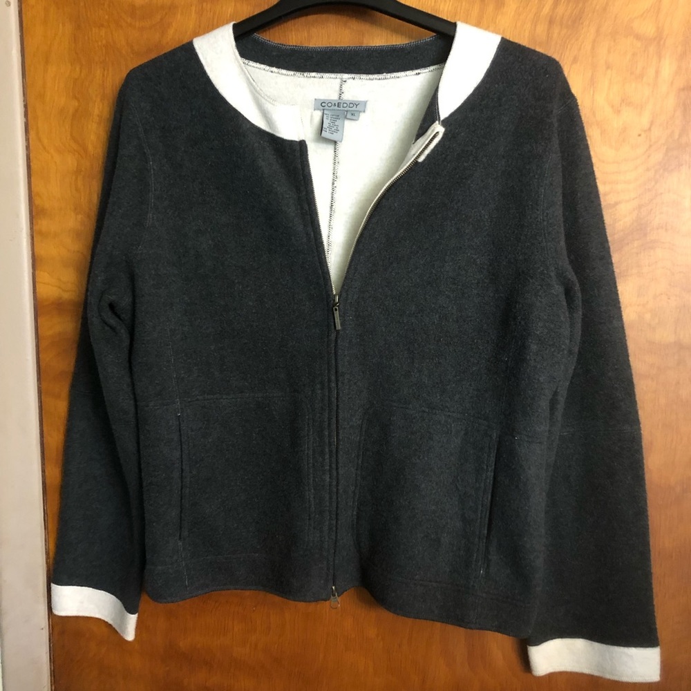 Co & Eddy Zip Up Cardigan XL